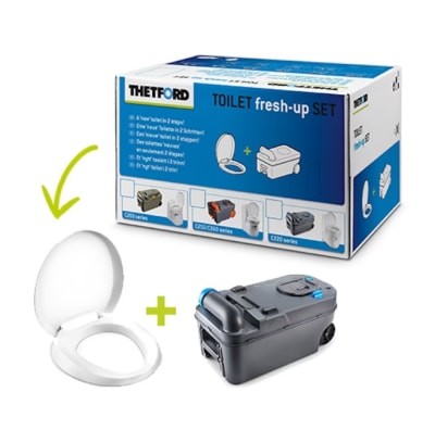 SET ESTANQUE + TAPA BAÑO WC CASSETTE C220 THETFORD