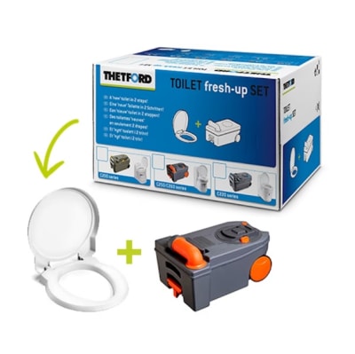 SET ESTANQUE + TAPA BAÑO WC CASSETTE C260 - C250 THETFORD