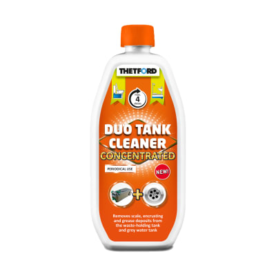 LIQUIDO LIMPIADOR DE ESTANQUES AGUAS NEGRA Y GRIS DUO TANK CONCENTRADO 800ML THETFORD