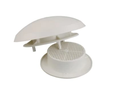 VENTILACION DE TECHO MUSHROOM BLANCO CON MOSQUITERO