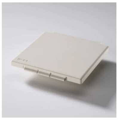 TAPA PLASTICA BEIGE IP44 P/ENTRADA ELECTRICA FRANKANA1