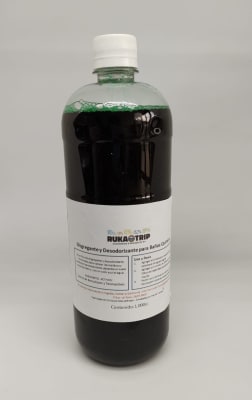 LIQUIDO ADITIVO P/BAÑO QUIMICO, DISUELVE FECAS, DESINFECTA 1LT