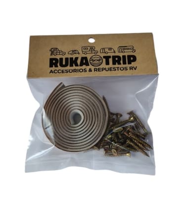 KIT INSTALACION CLARABOYA 1,50MT BUTYL TAPE + 28 TORNILLOS
