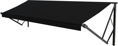 TOLDO NEGRO CASA RODANTE 15 PIES COMPLETO  LARGO 4,57MTS  PROYECCION 2,40MTS1