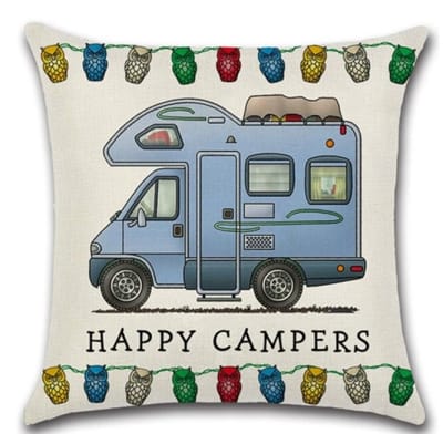 FUNDA COJIN LINO MH CELESTE 45X45CM AXS