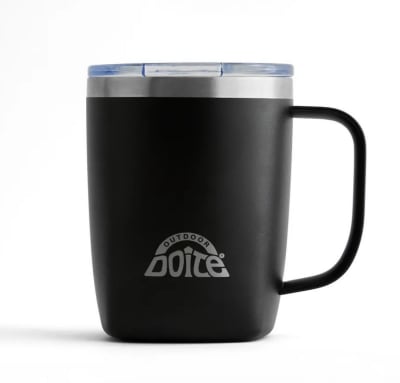 MUG TERMICO DAILY BLACK 350ML DOITE