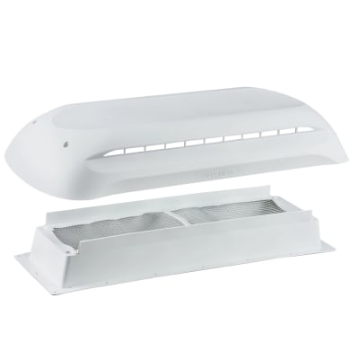 CUBIERTA BLANCA PARA VENTILACION DE REFRIG EN TECHO / TAPA  Y BASE DOMETIC
