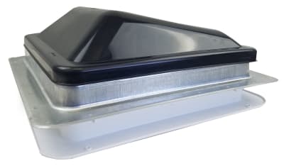 CLARABOYA SIMPLE NEGRA CON MARCO INTERIOR 4CM INCLUIDO