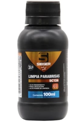 LÍQUIDO LIMPIAPARABRISAS CONCENTRADO SIEGER 100ML SC126