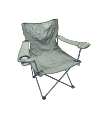 SILLA PLEGABLE DE ACERO BASIN DE CAMPING - DOITE