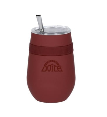 MUG JARRO PARA HIERVAS CUCAO 360ML WINE - DOITE1