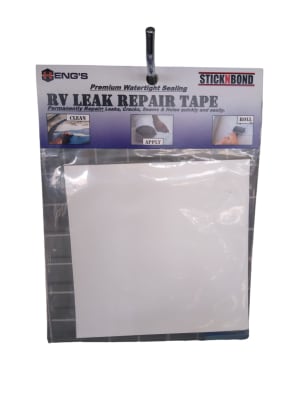 PARCHE AUTOADHESIVO BLANCO 15x15CM PARA MEMBRANA TPO REPARAR TECHO