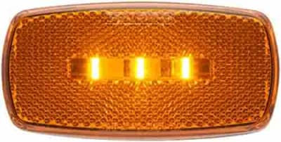 FOCO LUZ TROCHA POSICION 12V AMBAR 10M X 5CM
