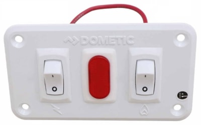 INTERRUPTOR SWITCH DOMETIC P/WATER HEATER (GAS Y 110V) FLAIR1