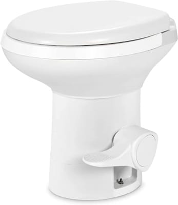 BAÑO THETFORD WC ALTO CON DESCARGA A PISO