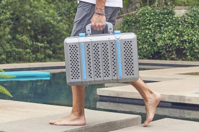 PARRILLA A CARBON Y AHUMADOR NOMAD GRILL