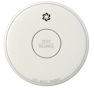DETECTOR DE HUMO A BATERIA 9V1