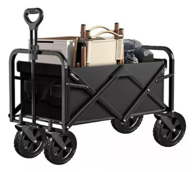 CARRO PLEGABLE MULTIUSOS 100K NEGRO