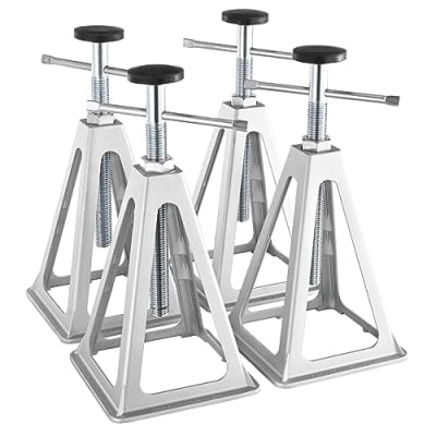 SET 4 GATAS ESTABILIZADORAS C/TORNILLO ALUMINIO 6000LBS (2.721KG)