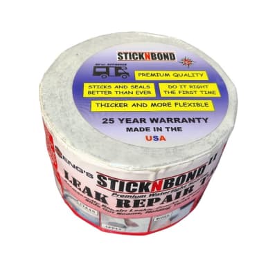 CINTA ADHESIVA STICKNBOND II PARA SELLAR TECHOS 15CM x 15MT USA
