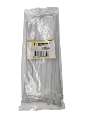 AMARRA CABLE PLASTICO BLANCO 4,8X250MM 100UND