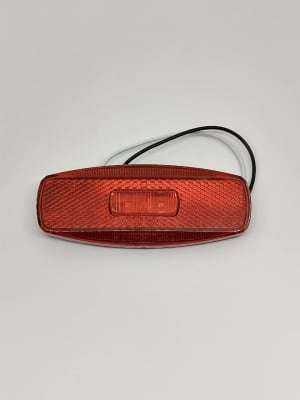 FOCO LED TROCHA POSICION ROJO 11,5CM X 4,5CM TLRVS1