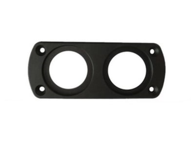 SOPORTE DOBLE P/CARGADOR 12V REDONDO AXS1