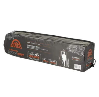 COLCHONETA AISLANTE LIVIANA ACCOR WAVY GRIS