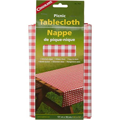 MANTEL DE PICNIC ROJO/BCO 1,37 X 183MTS COGHLANS1