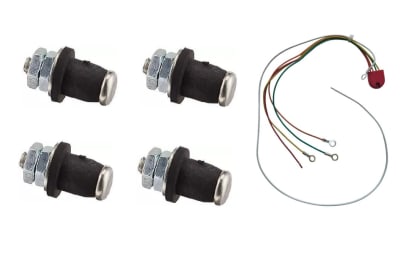 KIT NIVELES PARA ESTANQUES DE AGUA  4 SENSORES + 1 HARNESS DE CABLES
