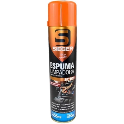 ESPUMA LIMPIADORA DE TAPIZ SIEGER 400 ML / 370G SC109