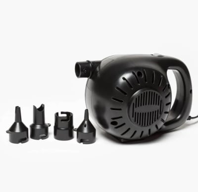 INFLADOR DE COLCHON ELECTRICO 220V NEGRO