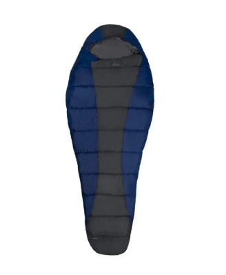 SACO DE DORMIR MOMIA GLACIAR  DK.GREY/BLUE -8°C