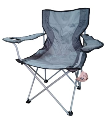 SILLA PLEGABLE DE ACERO BASIN DE CAMPING - DOITE