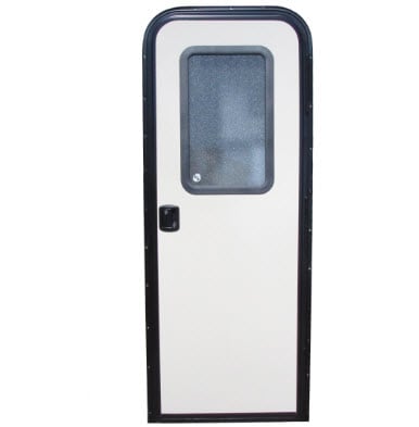 DETALLES - PUERTA PRINCIPAL BLANCA C/MOSQUITERO 182CM X 60CM