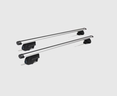 BARRAS DE ALUMINIO USA PORTAEQUIPAJE PORTA CARPAS DE TECHO L:1,32MT ARK1