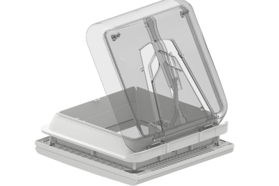 CLARABOYA TRANSPARENTE VENT 28x28 F CRYSTAL - FIAMMA1