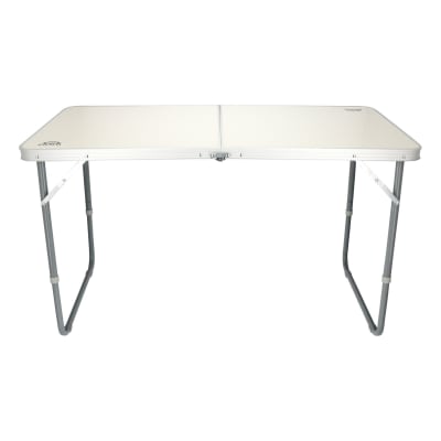 MESA PLEGABLE FANCY ALUMINIO GRIS 120CM X 60CM - DOITE1