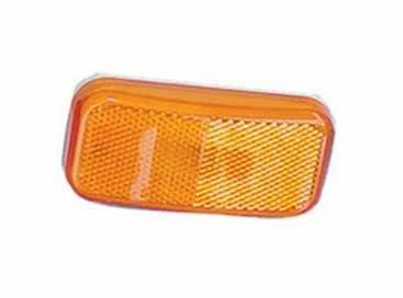 FOCO EXTERIOR AMBAR POSICION, BASE BLANCA 003-59, FASTENERS