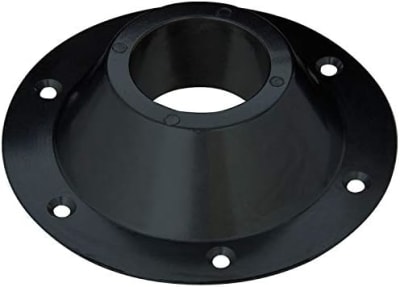 BASE NEGRA SOBREPUESTA ALUMINIO, PARA PISO Y MESA DE CASA RODANTE
