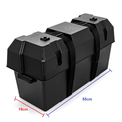 CAJA BATERIA DE 150AMP 55CM X 19CM2
