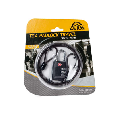 CANDADO TSA VARA GREY - DOITE1