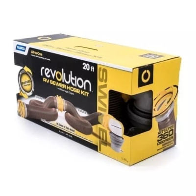 KIT MANGERAS CORRUGADAS DESCARGA AGUAS SERVIDAS REVOLUTION - 6 MTS2