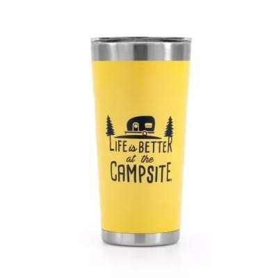 MUG AMARILLO C/TAPA 590cc