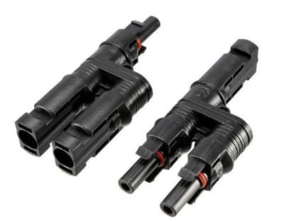 CONECTOR DOBLE MC4-D2, PARALELO SOLAR 12V/24V