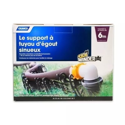 SOPORTE MANGUERA 6mts AGUAS SERVIDAS - PLASTICO