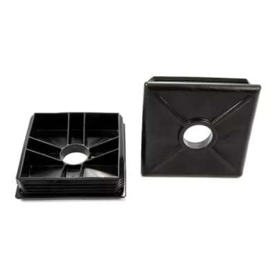 TAPAS CUADRADAS PARA PARACHOQUE, 2 UNIDADES