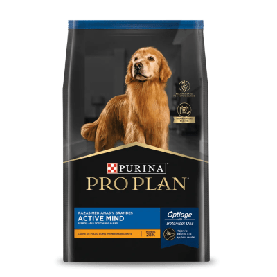 PRO PLAN ADULT ACTIVE MIND SENIOR MEDIANOS 15KG