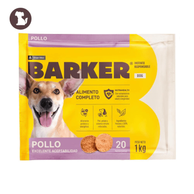 BARKER HAMBURGUESA DE POLLO 800gr