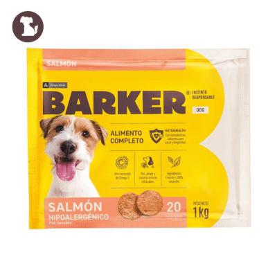 BARKER HAMBURGUESA DE SALMON 1KG